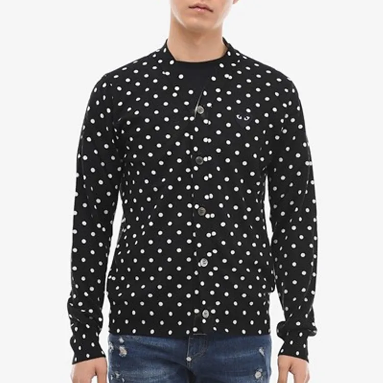 CDG Play Sweaters Men Black-1