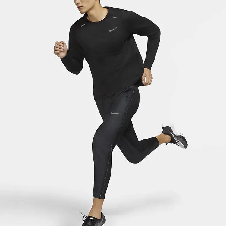 Nike T Shirts Men Black-3