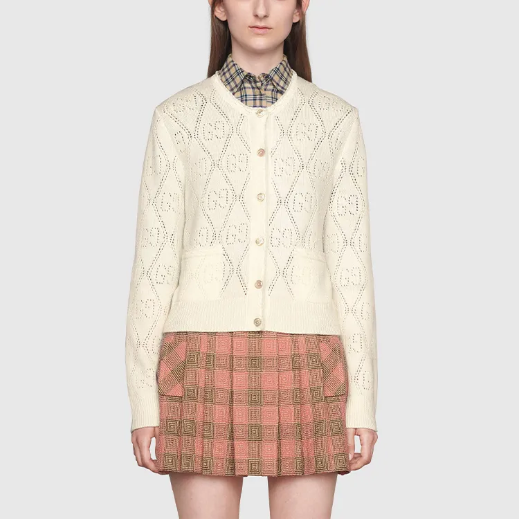 GUCCI Knitwear Women's Ivory White-1