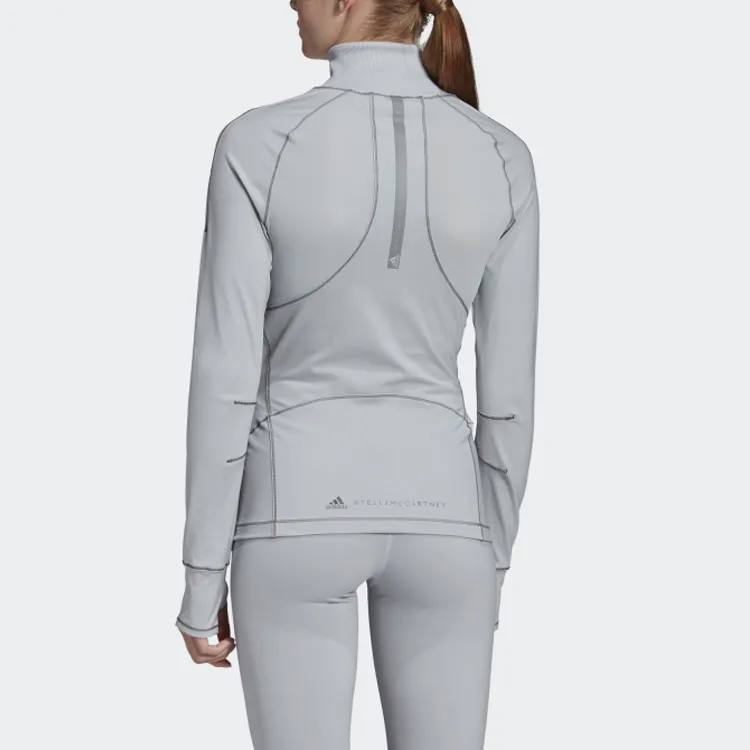 Adidas Jacket Women's Light Pale Gray-3