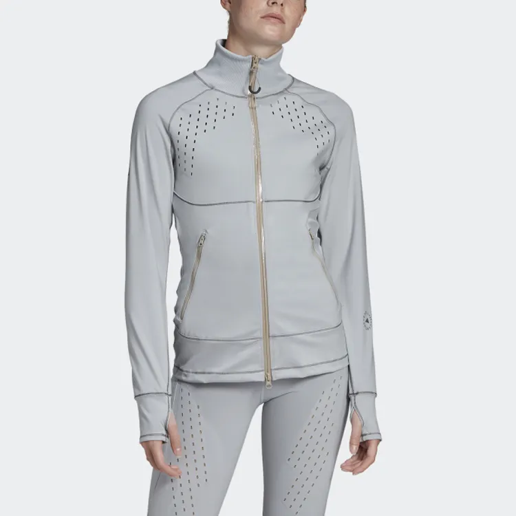 Adidas Jacket Women's Light Pale Gray-2
