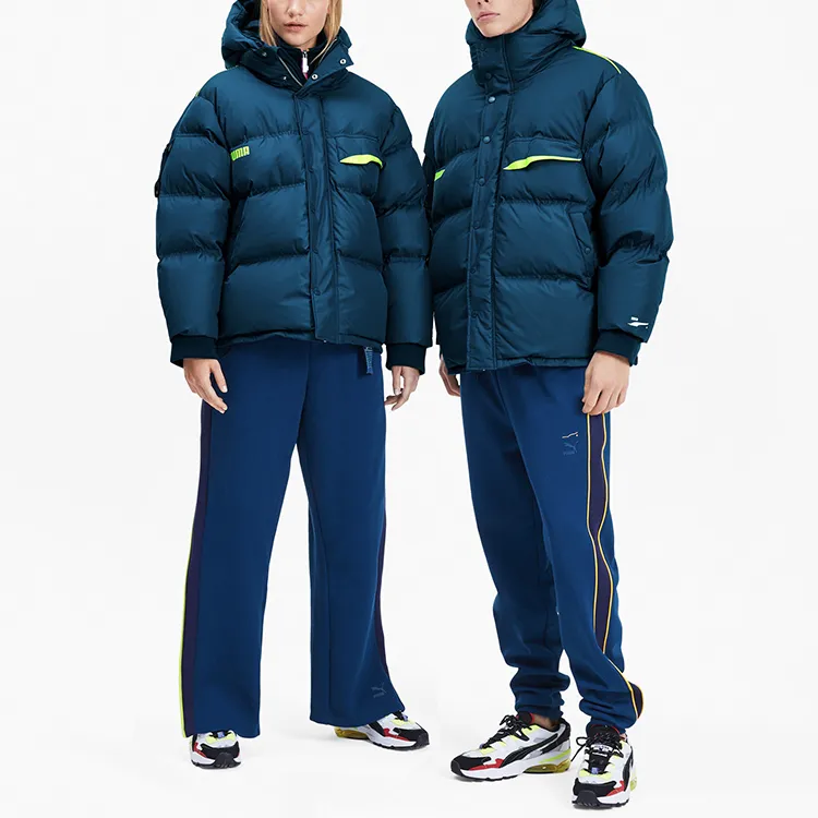 PUMA x ADER ERROR CLASSICS Down Jacket Winter Unisex Sea Blue-2