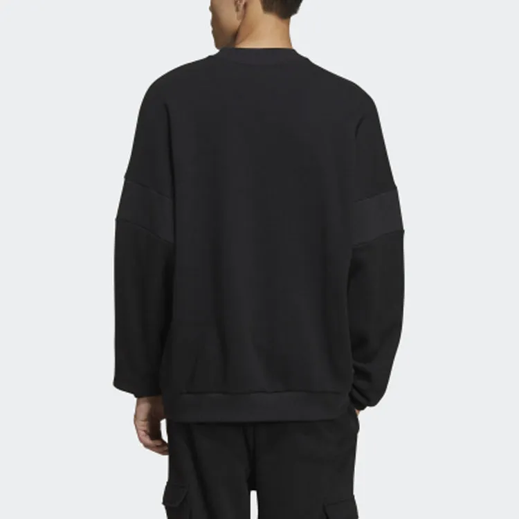 Adidas Originals Trefoil Sweatshirts Men Black-3