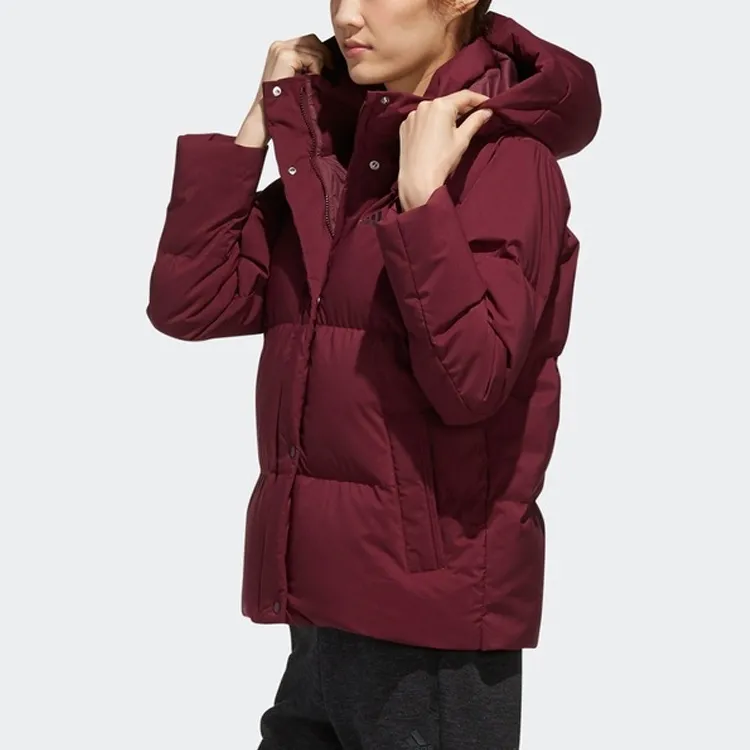 Adidas Down Jacket Winter Women's Dark Reddish Purple-4