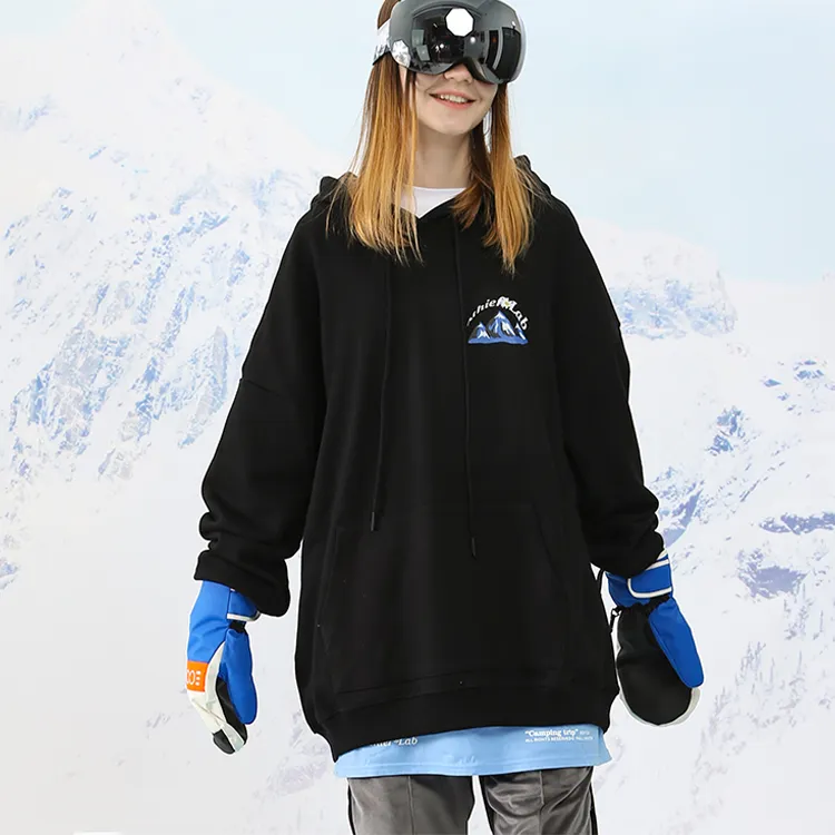 Athief Hooded Loose Fit Regular Sweatshirt Unisex-3