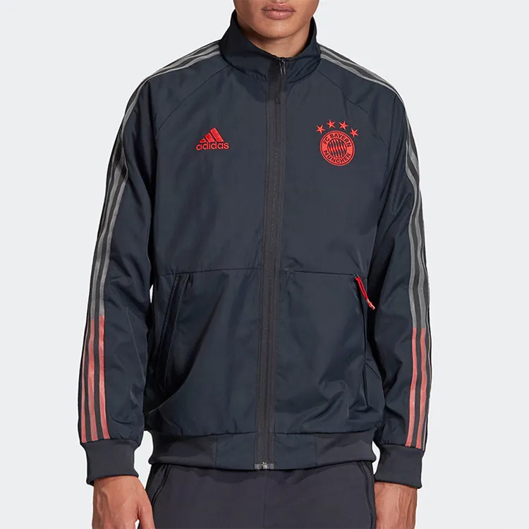 Adidas FC Bayern Jacket Men's Night Sky Gray-2