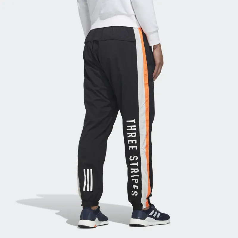 Adidas Knitted Sweatpants Men's Black-4