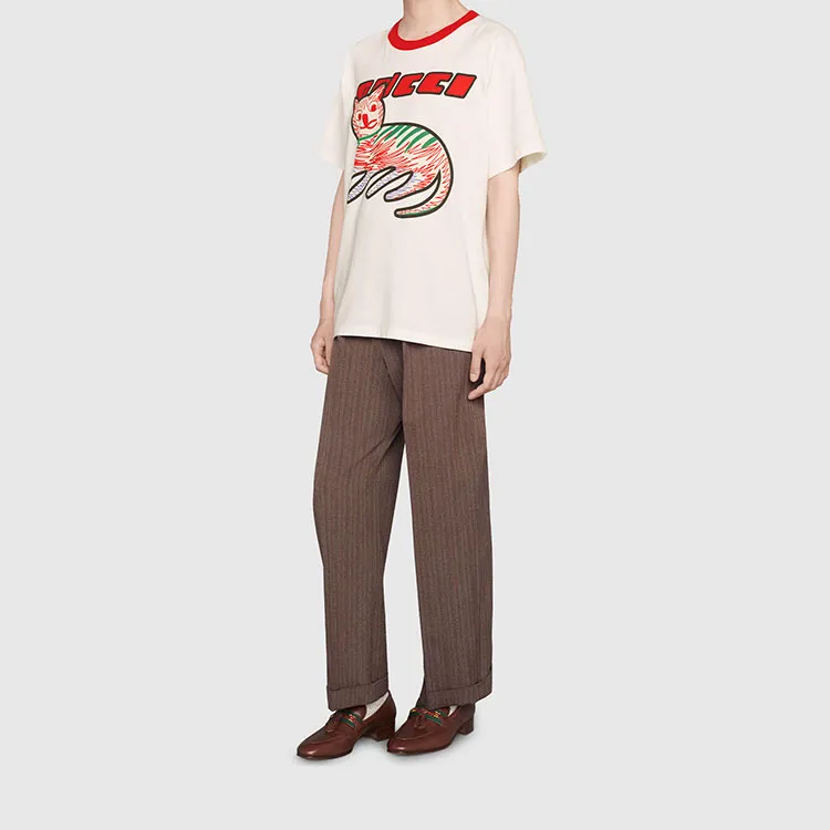 GUCCI T Shirts Men Ecru-2