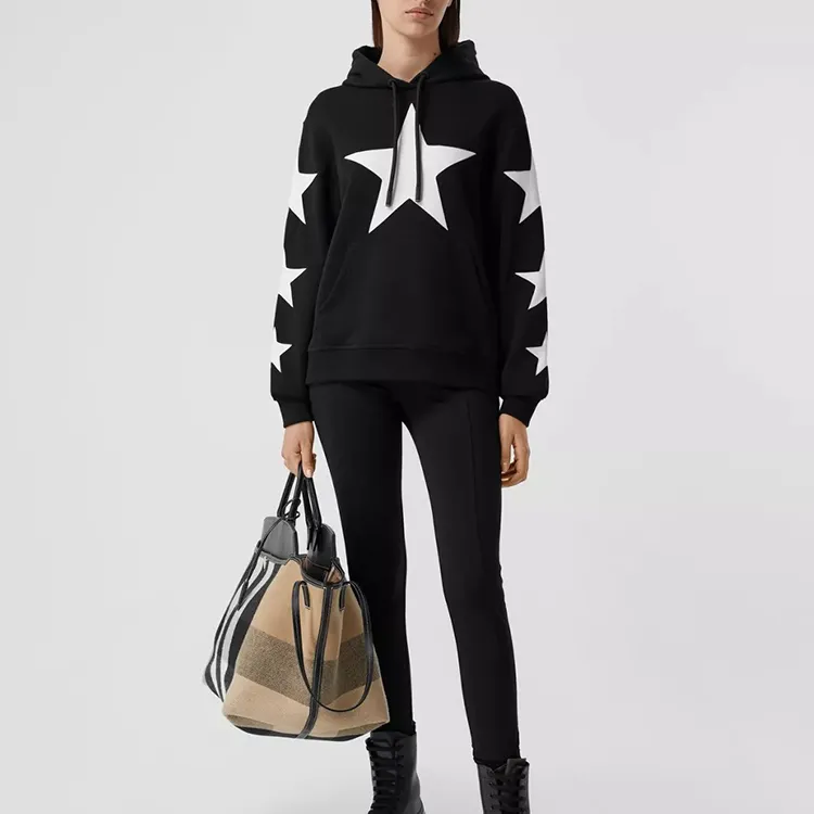 Burberry Sweatshirt Women's Black-4