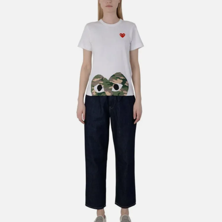 CDG Play T Shirts Women's-1
