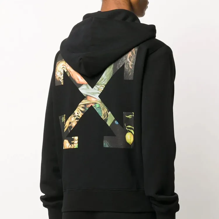 OFF WHITE Pascal Arrows Zip Up Sweatshirt-3