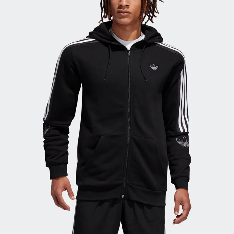 Adidas Originals Jackets Men Black-2