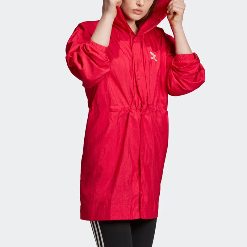 Adidas Originals Jackets Women's Red-5