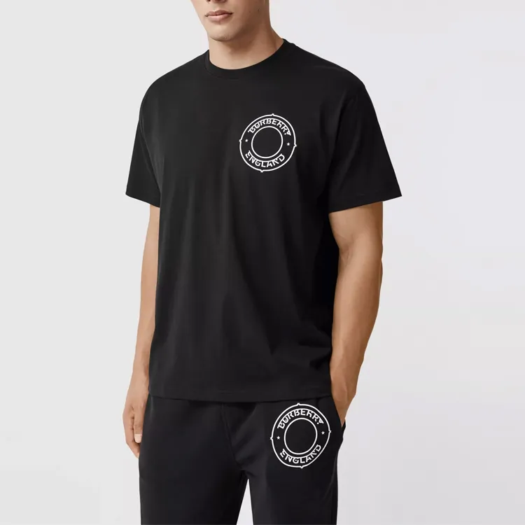 Burberry Logo Print Oversized T shirt-2