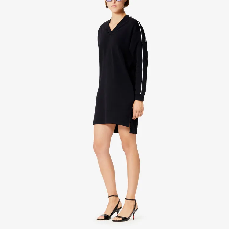 KENZO Long Sleeved Dresses Women's Black-5