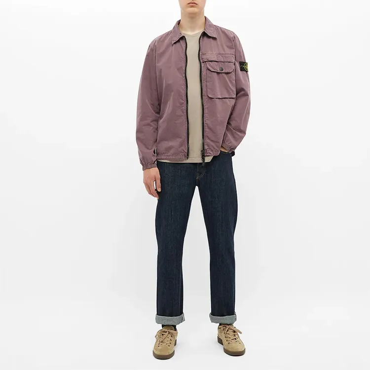 STONE ISLAND Jackets Men Fuchsia-1