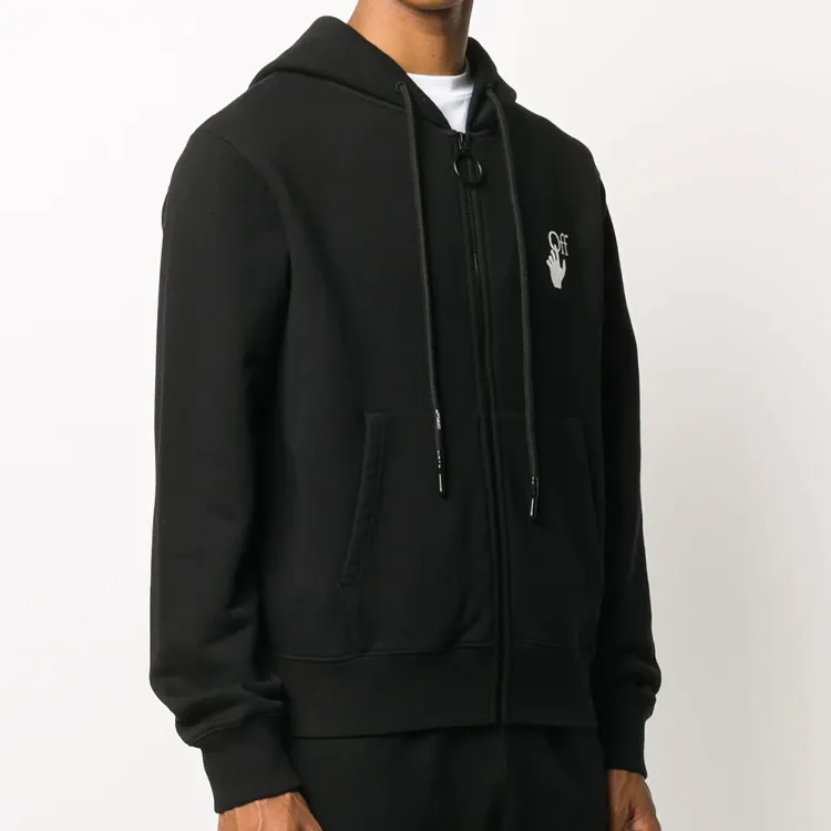 OFF WHITE Pascal Arrows Zip Up Sweatshirt-2