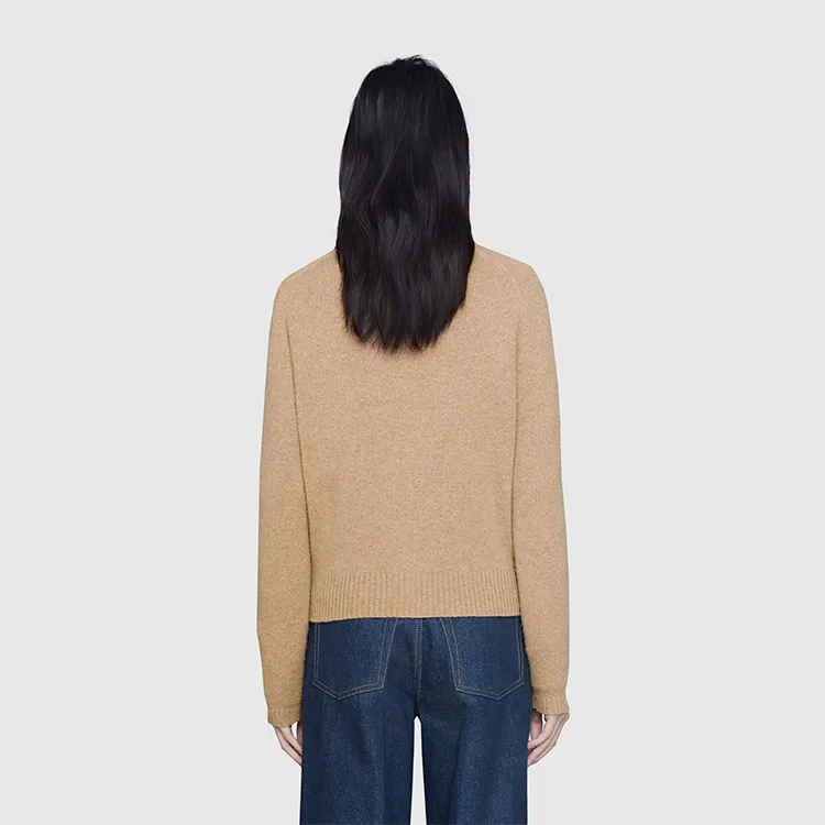 GUCCI Horsebit detail Cashmere Cardigan-1
