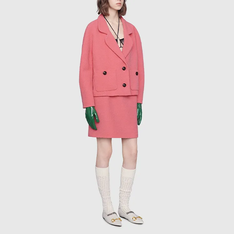 GUCCI Casual Short Skirts Women's Pink-1