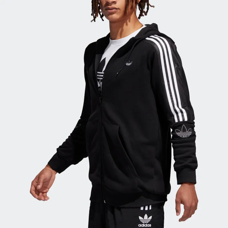 Adidas Originals Jackets Men Black-5