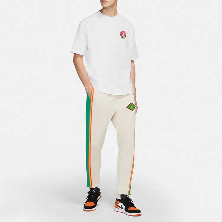 Jordan Men's Basketball T Shirt Men's White-2