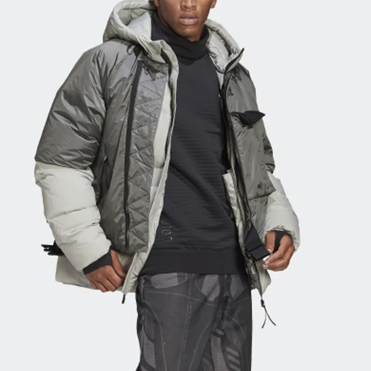 Adidas Down Jacket Winter Men's Metal Gray-2