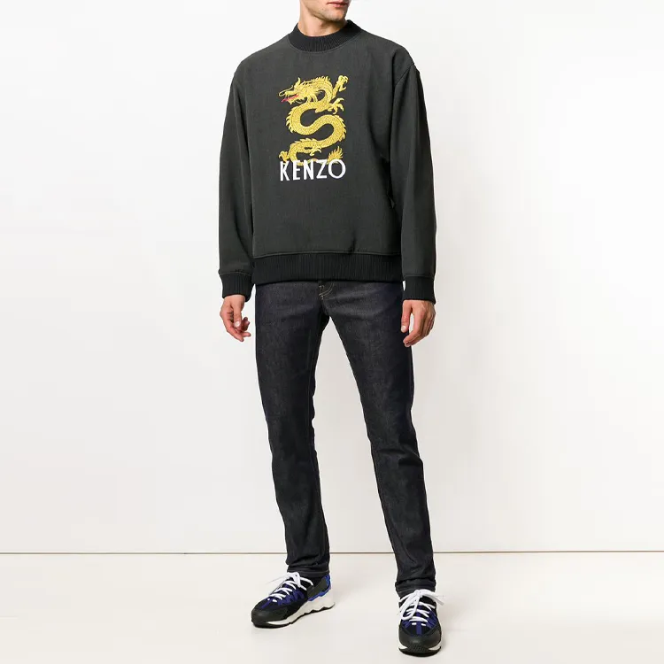 KENZO Sweatshirts Men Charcoal Gray-1