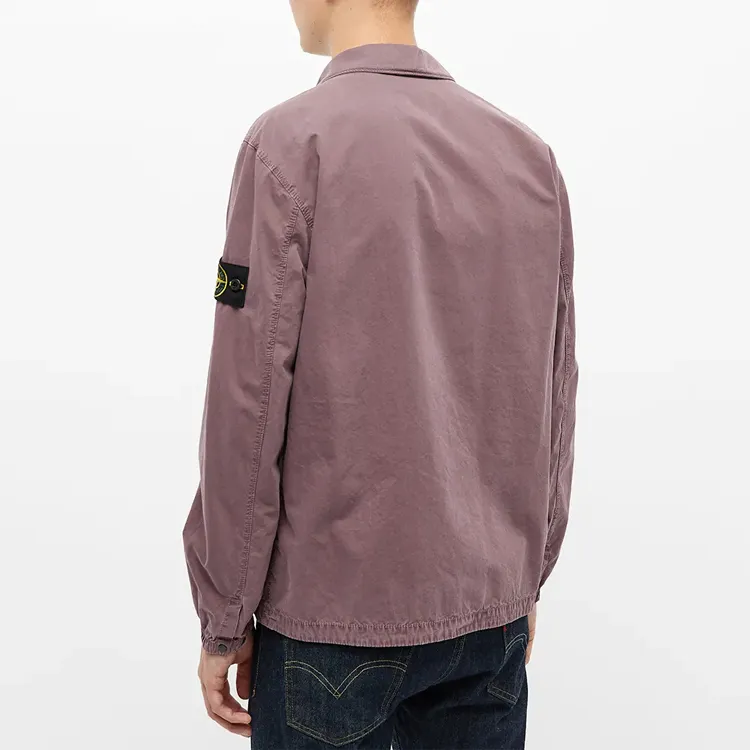 STONE ISLAND Jackets Men Fuchsia-3