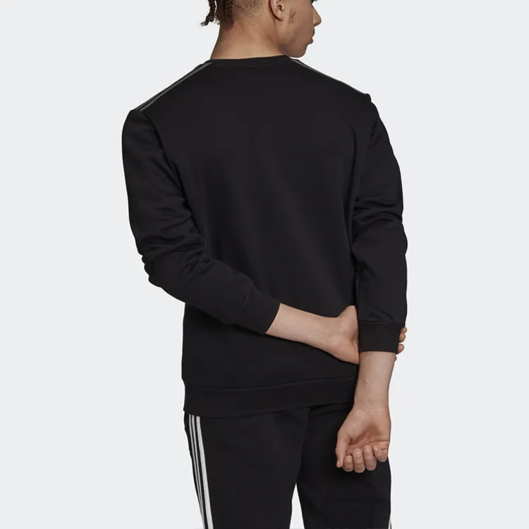 Adidas Originals Linear Crew Sweatshirts Men Black-5