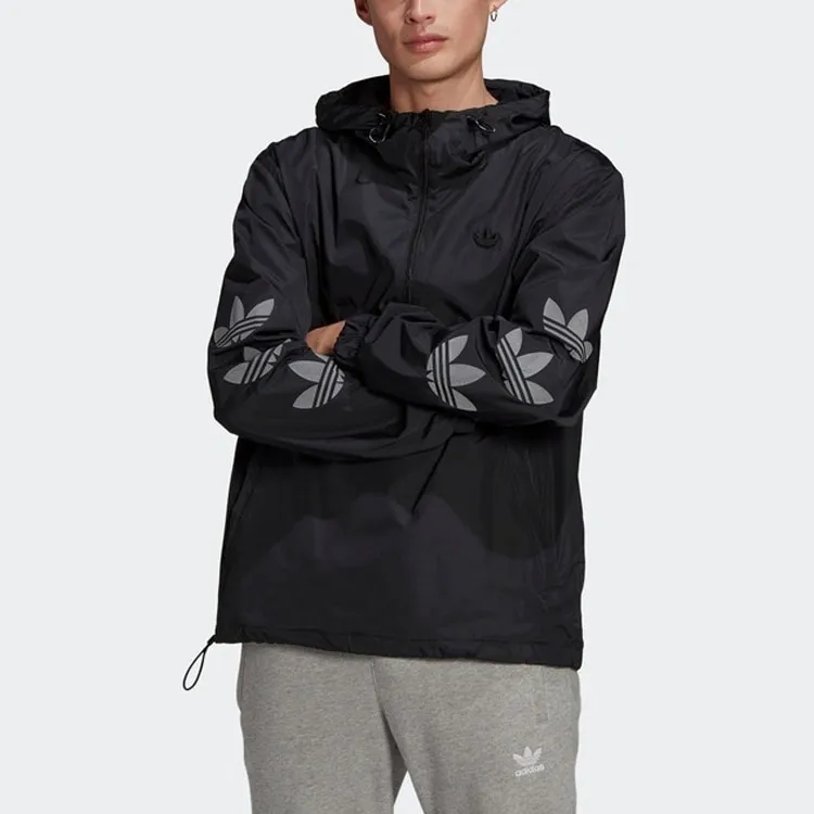Adidas Originals Regen Wb Tref Jackets Men Black-3