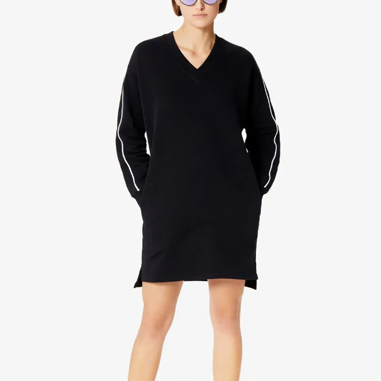 KENZO Long Sleeved Dresses Women's Black-2