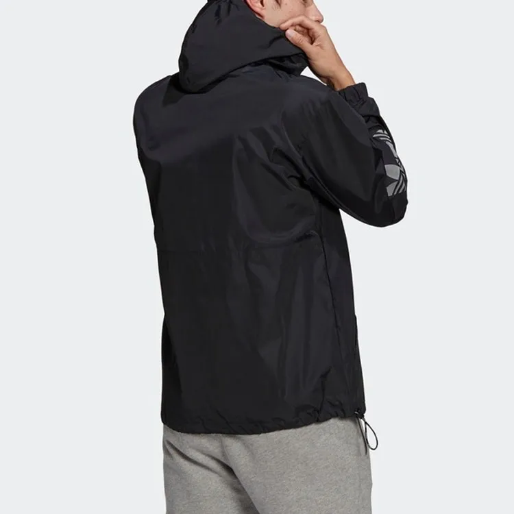 Adidas Originals Regen Wb Tref Jackets Men Black-2