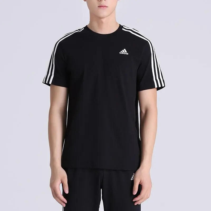 Adidas T Shirts Men Black-3