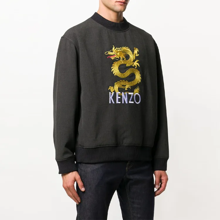 KENZO Sweatshirts Men Charcoal Gray-2
