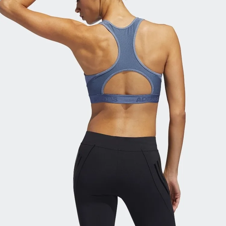 Adidas Sports Underwear Women's Medium Blue Gray-4