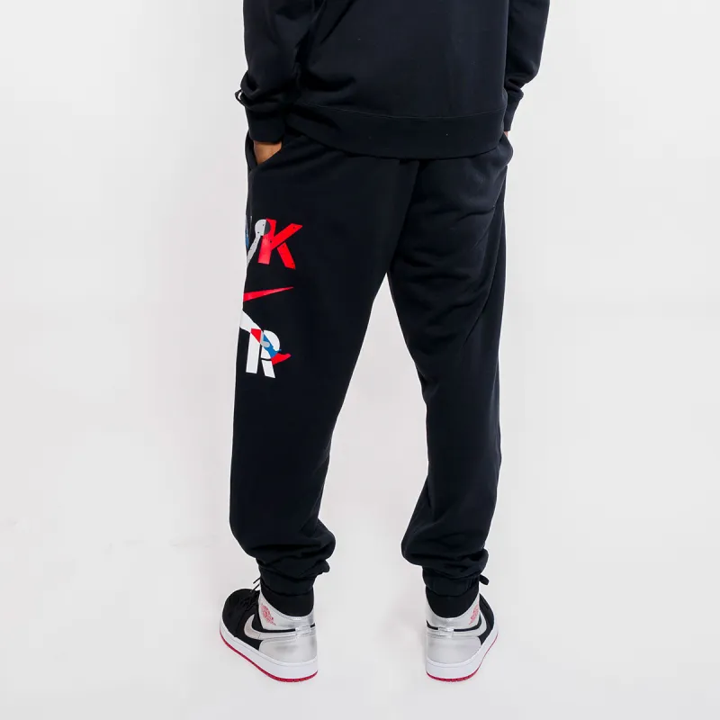 Jordan Legacy 4 Sports Pants Men Black-1