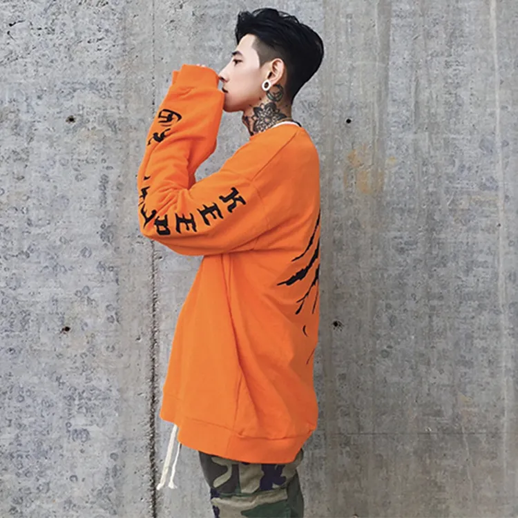 Suamoment Sweatshirt Unisex Orange-3