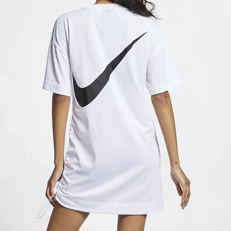 Nike Short Sleeved Dresses Women's White-3