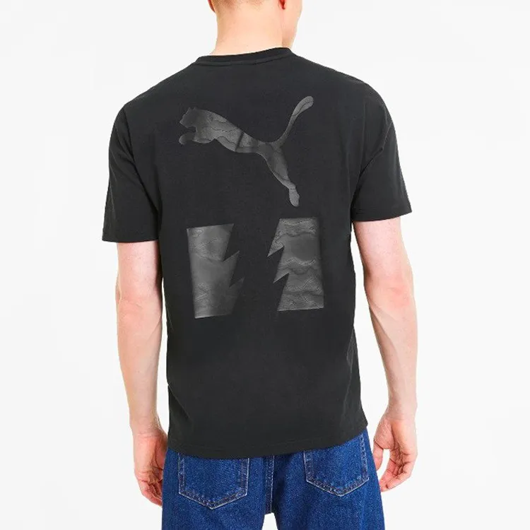 PUMA x The Hundreds T Shirt Men's Black-3