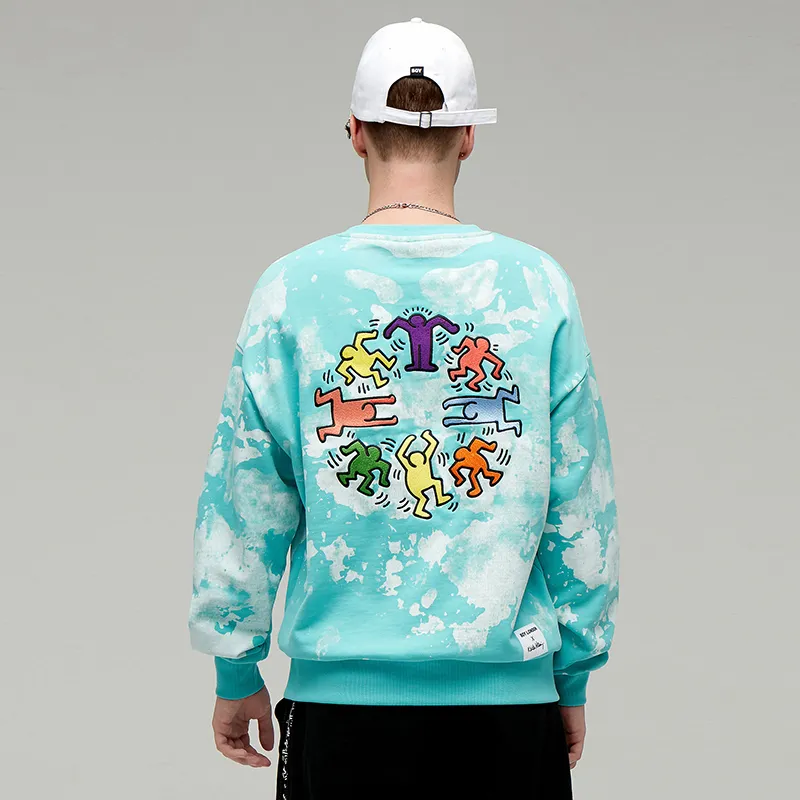 Boy London x Keithharing Sweatshirt Unisex Green-2