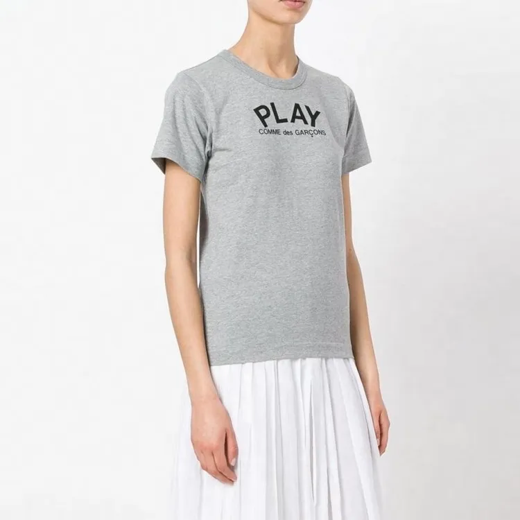 CDG Play T Shirts Unisex-3