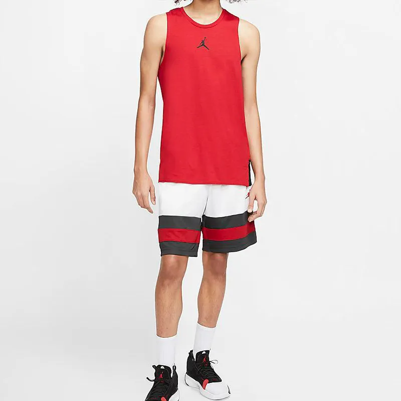 Jordan Basketball Jerseys Men's Red-2