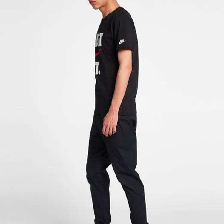 Nike T Shirts Men Black-4