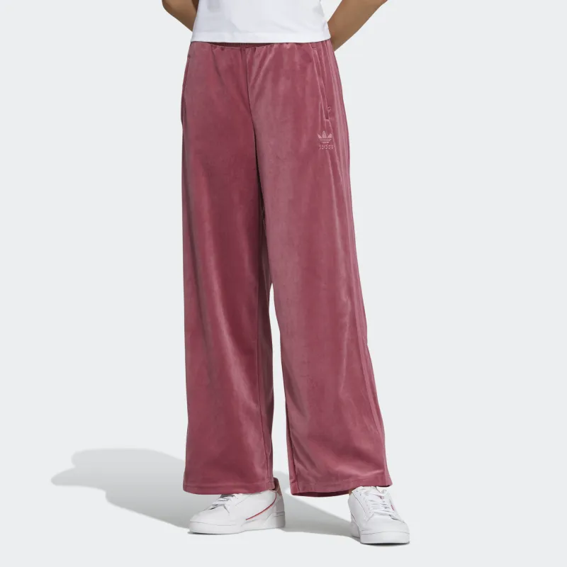 Adidas Originals Knitted Sweatpants Women's Dark Reddish Purple-3