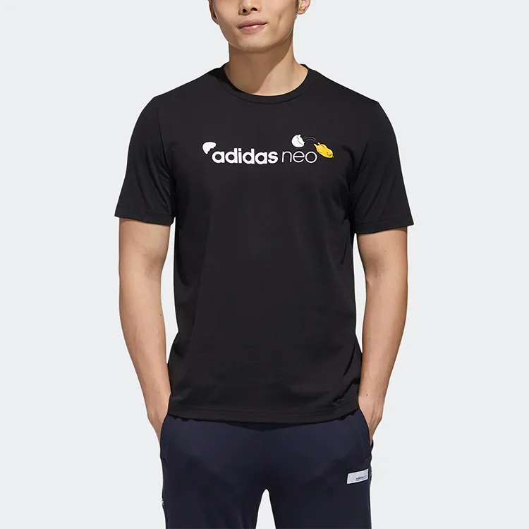 Adidas Neo x Sanrio T-Shirt Men's Black-2