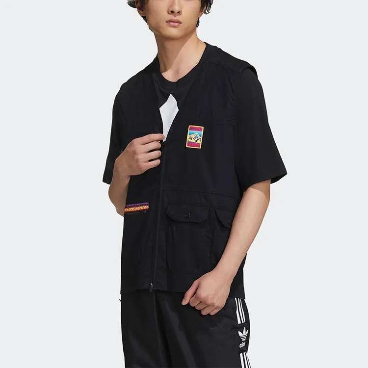 Adidas Originals ADIPLORE Vests Men Black-2