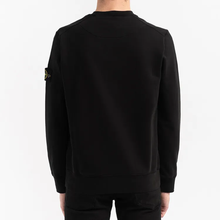 STONE ISLAND Compass-patch Crew-neck Sweatshirt-3