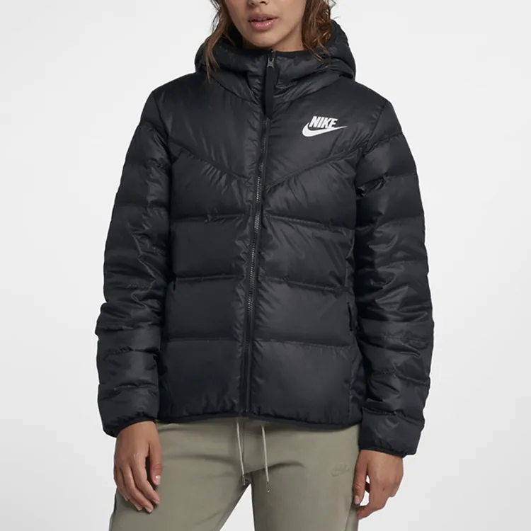 Nike Down Jackets Women's Black-2