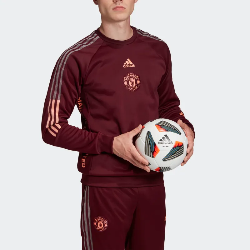 Adidas MANCHESTER UNITED THEATRE OF DREAMS Sweatshirts Men Dark Reddish Purple-6