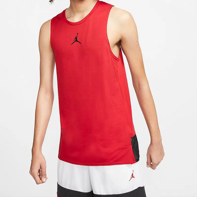 Jordan Basketball Jerseys Men's Red-5